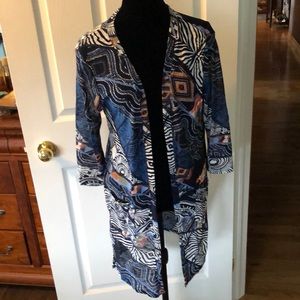 Papa long open cardigan. Light weight